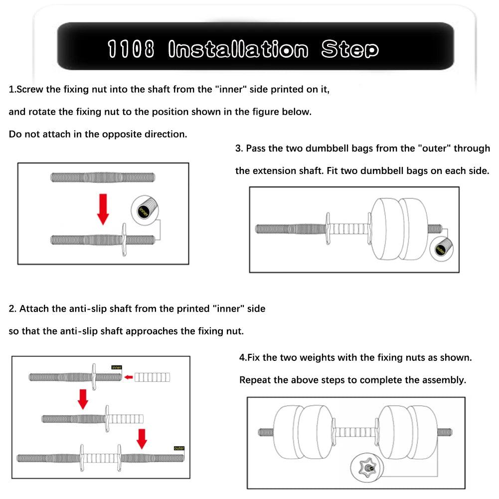 Adjustable Dumbbells